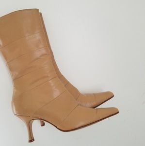 Antonio Melani leather glove fit boots